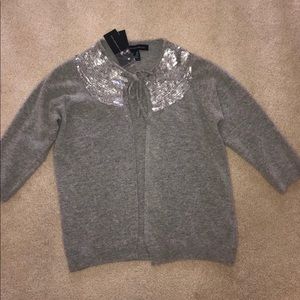 french connection rosemary sequin sweater